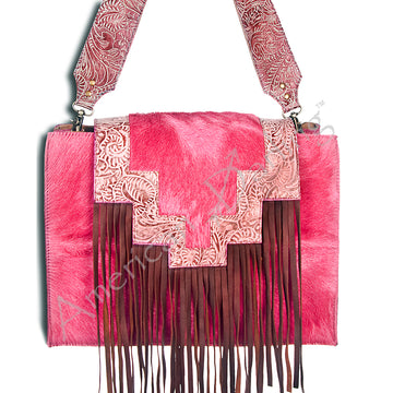 American Darling Tote Hair-On Genuine Leather Western Women Bag Handbag Purse | Travel Bags College Casual